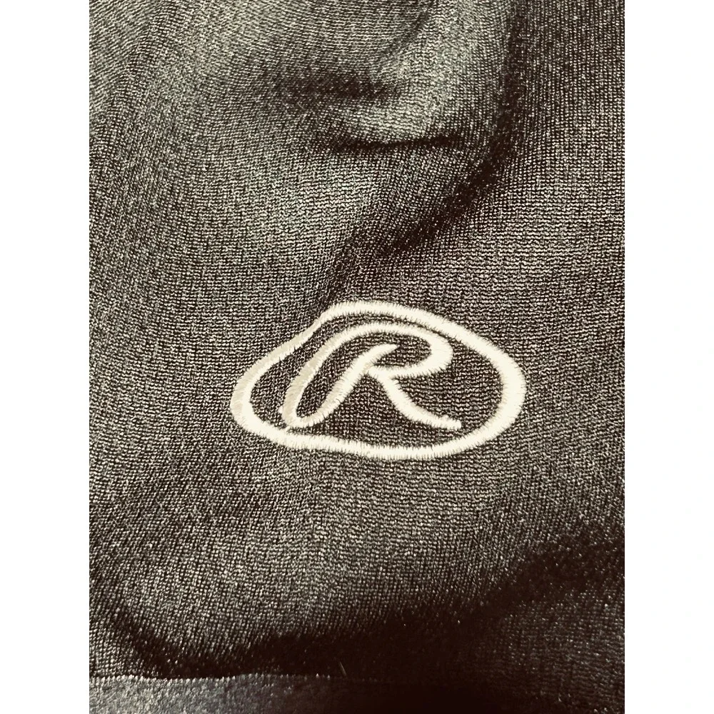 Rawlings Oakland Athletics Dugout Fleece Pullover Sweatshirt Black XL AUTHENTIC
